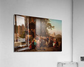 The Reception by Ferdinand Maröhn [1839–1865] Acrylic Print