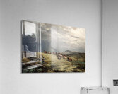 Horses in the Mountains [1889] by Peter Nicolai Arbo [1831–1892] Acrylic Print