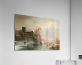 Winter pleasures by Anton Doll [1826–1887] Acrylic Print