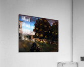 In the Park of the Villa Borghese [1886] by Oswald Achenbach [1827–1905] Acrylic Print