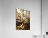 Captain William Rogers capturing the ‘Jeune Richard’. 1 October 1807 [1808] by Samuel Drummond [1766–1844] Acrylic Print