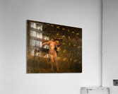 Woman and bull [1885] by Alfred Philippe Roll [1846–1919] Acrylic Print