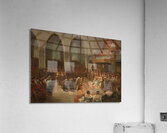 The coronation of William III and Mary Stuart. Anno 1689 [1829–1894] by Charles Rochussen [1814–1894] Acrylic Print