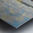 La Seine À Argenteuil [1877] by Claude Monet [1840–1926] Metal print