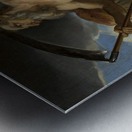 Chronos by Giovanni Francesco Romanelli [1610–1662] Metal print