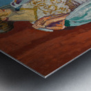 Zina Ogilvie. The artist’s wife. At the piano by Malcolm Drummond [1880–1945] Metal print