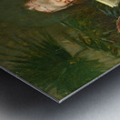 The rehearsal by Raimundo de Madrazo y Garreta [1841–1920] Metal print