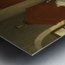 Braut wider Willen by Eugen Hummel [1812–1845] Metal print