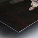 Pope Makes Love To Lady Mary Wortley Montagu [1852] by William Powell Frith [1819–1909] Metal print