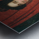 Mary Ann Garrits [1834] by Frederick Randolph Spencer [1806–1875] Metal print