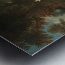 Pan and Syrinx by Louis de Boullogne the Younger [1654–1733] Metal print