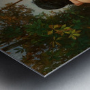 Daphnis and Chloe [1893] by Camille Félix Bellanger [1853–1923] Metal print