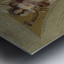 La chanson bacchique [1888–1899] by François Schommer [1850–1935] Metal print