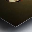 Gertrudis Goméz de Avellaneda [1857] by Federico de Madrazo y Kuntz [1815–1894] Metal print