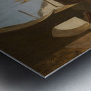 Szene im Kalaun Moscheen Komplex Kairo [1876] by Franz von Lenbach [1836–1904] Metal print