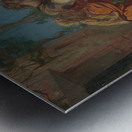 Tobias Brings His Bride Sarah to the House of His Father. Tobit [1830–82] by Henri Lehmann [1814–1882] Metal print