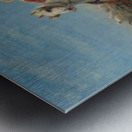 The Chase by Adolf Schreyer [1828–1899] Metal print