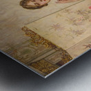 A Pause In The Music by Frédéric Soulacroix [1858–1933] Metal print