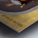 La Vierge consolatrice [1870] by Sébastien Melchior Cornu [1804–1870] Metal print