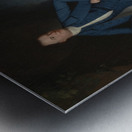 Portrait of a Man [between 1758 and 1760] by George Romney [1734–1802] Metal print