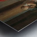 Hektors Abschied von Andromache by Anton Kern [1710–1747] Metal print