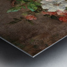 A Basket with Roses by Eugene Petit [1839–1886] Metal print