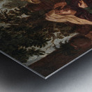 Vertumnus and Pomona [1617] by Jan Tengnagel [1584–1635] Metal print