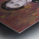 Portrait of Mme. Paulin by Pierre–Auguste Renoir [1841–1919] Metal print