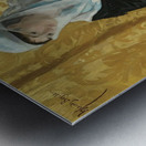 A Lady Of Constantinople [1881] by Osman Hamdi Bey [1842–1910] Metal print