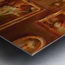 Taking Tea by Georges Croegaert [1848–1923] Metal print