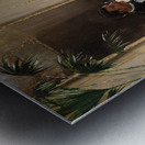 La Conversation by Jean Béraud [1849–1935] Metal print