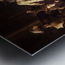 The Martyrdom of Saint Matthew [circa 1599–1600] by Caravaggio [1571–1610] Metal print