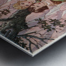 Curdie had again and again to carry her [1949] by Charles Folkard [1878–1963] Metal print