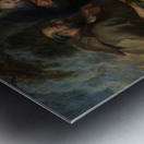 The Holy Family with Saints Francis and Anne and the Infant Saint John the Baptist [early or mid–1630s] by Peter Paul Rubens [1577–1640] Metal print