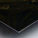 Peasant wedding [1672] by Jan Steen [1626–1679] Metal print