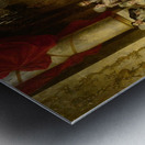 The Recital by Carl Schweninger. Jr [1854–1903] Metal print