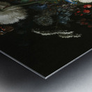 Vase of Flowers [c. 1660] by Jan Davidsz de Heem [1606–1684] Metal print