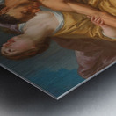 The Slaying Of Nessus By Hercules [18th Century] by Italian School [1800–1899] Metal print