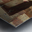 The musician [1889] by Arthur Von Ferraris [1856–1936] Metal print