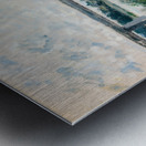 The Promenade with the Railroad Bridge. Argenteuil [1874] by Claude Monet [1840–1926] Metal print