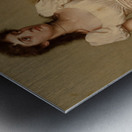 Parted by John George Brown [1831–1913] Metal print