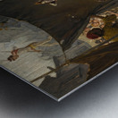 Behind The Scenes by Ludwig Knaus [1829–1921] Metal print