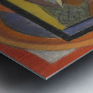 Study for Fish in Glass Case by Mark Gertler [1891–1939] Metal print