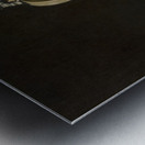 Still Life with Earthenware Jug and Clay Pipes [1658] by Pieter van Anraedt [1635–1678] Metal print