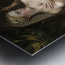 Venus With a Mirror [C. 1555] by Titian [c. 1488–1576] Metal print