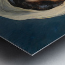 Portrait of a young lady with a veil by Eugen von Blaas [1843–1931] Metal print