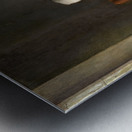 The Knitting Lesson [c. 1860] by Jean–François Millet [1814–1875] Metal print