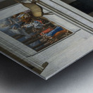 Room Corner With Curiosities by Jan van der Heyden [1637–1712] Metal print