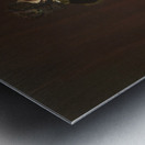 Camille [The Woman in the Green Dress] [1866] by Claude Monet [1840–1926] Metal print