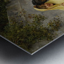 The Flirtation [1889] by Eugen von Blaas [1843–1931] Metal print